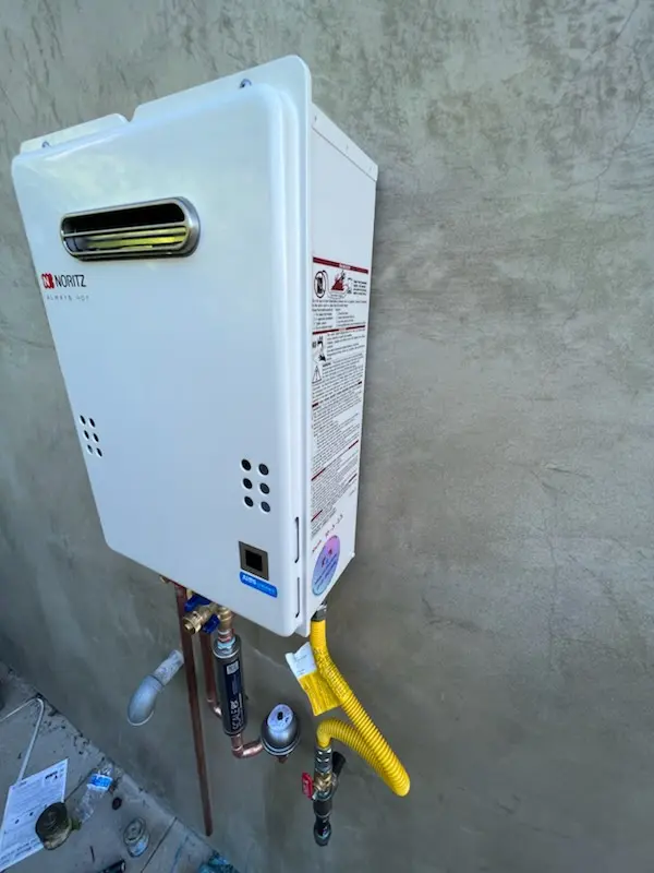 Tankless water heater installation for Hillsdale homes
