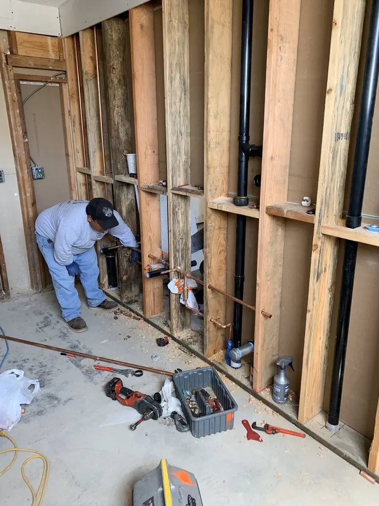 Commercial rough-in plumbing for Commercial Plumbing in Hillsdale